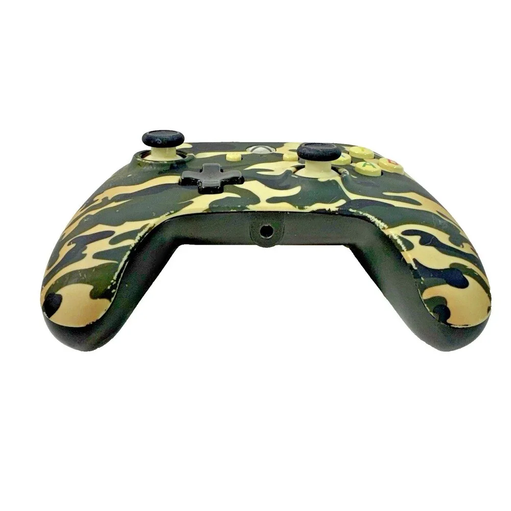 PowerA Camouflage Xbox One Wired Controller Model 1508487-03 Tested